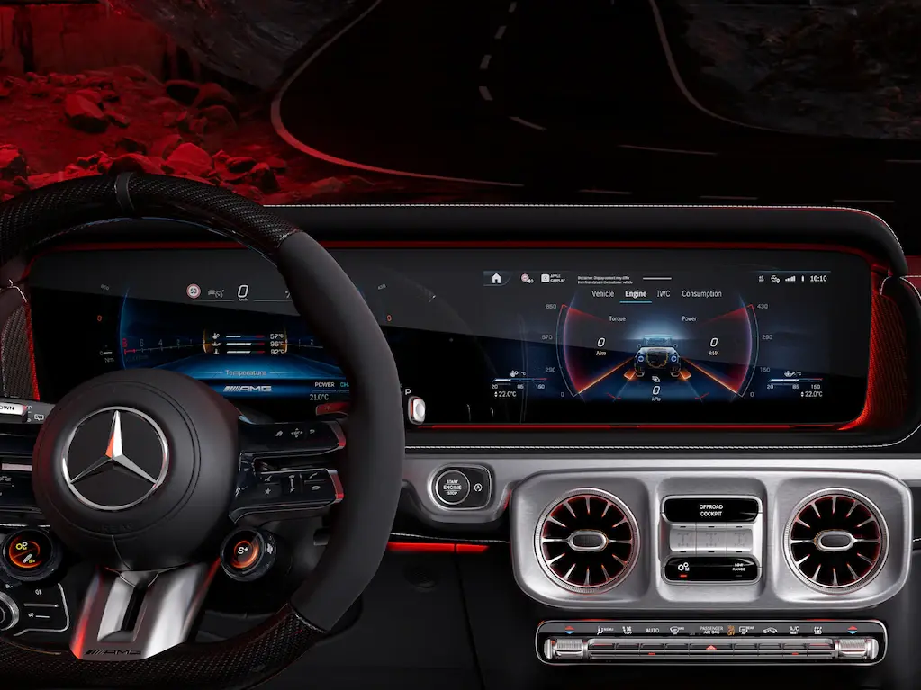 MBUX con estilos de visualización específicos de AMG