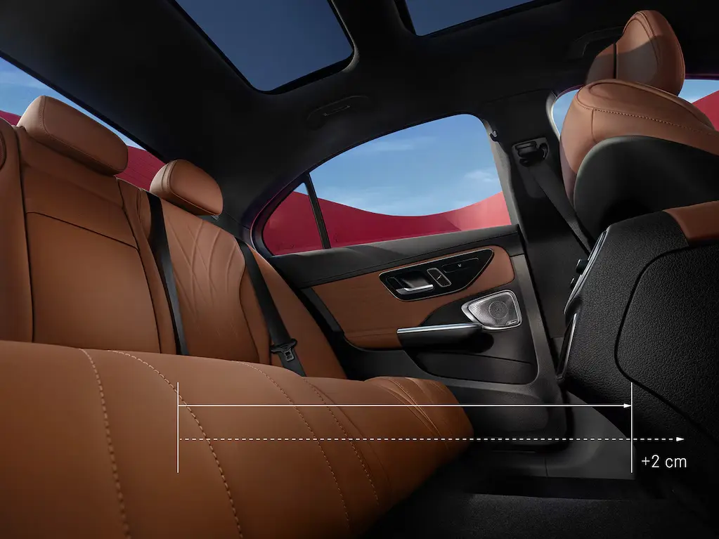 Amplitud en la parte trasera