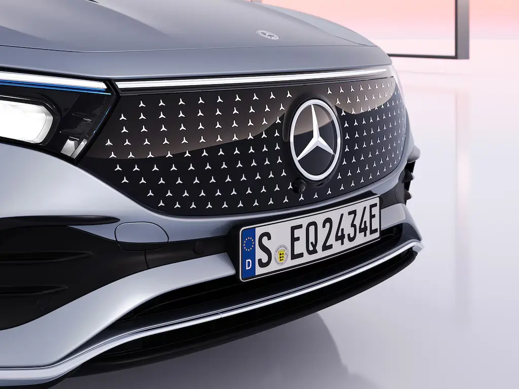 Calandra del radiador con Mercedes-Benz Pattern