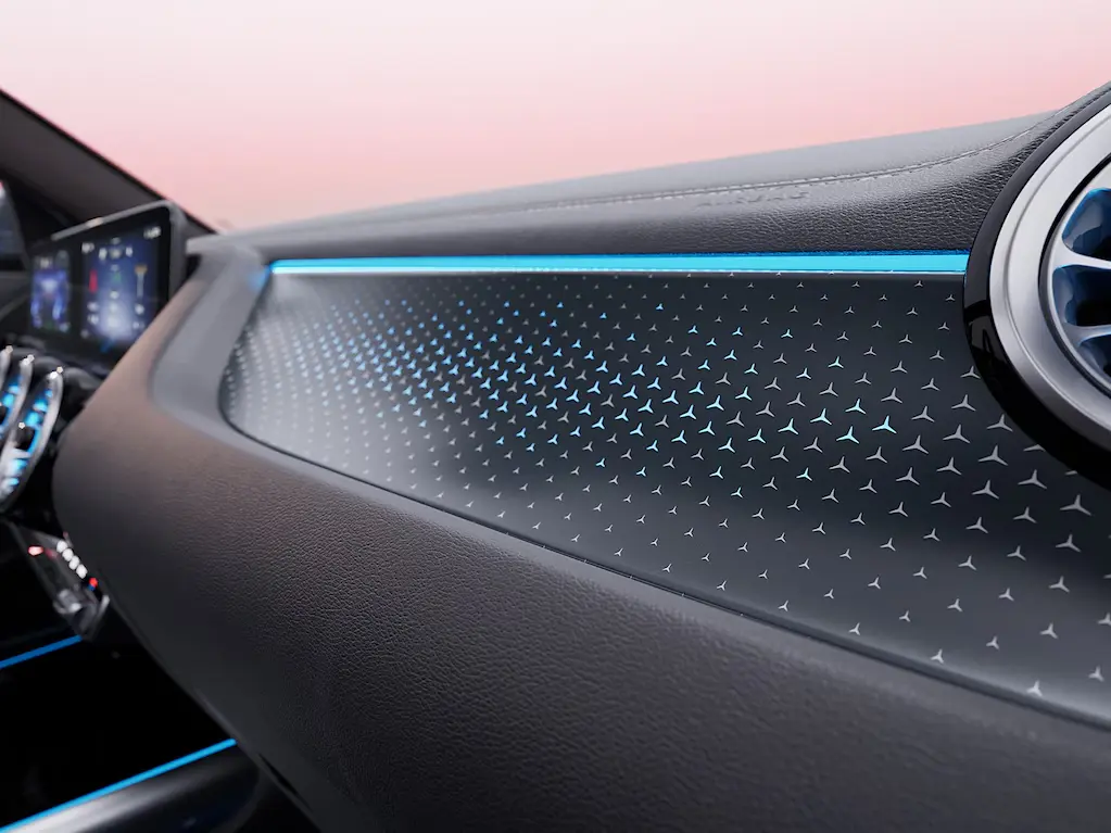 Elementos de adorno y Mercedes-Benz Pattern