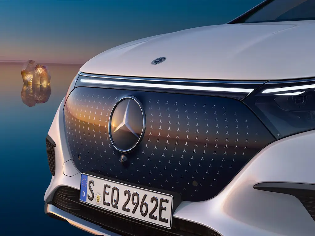 Parrilla del radiador con Mercedes-Benz Pattern