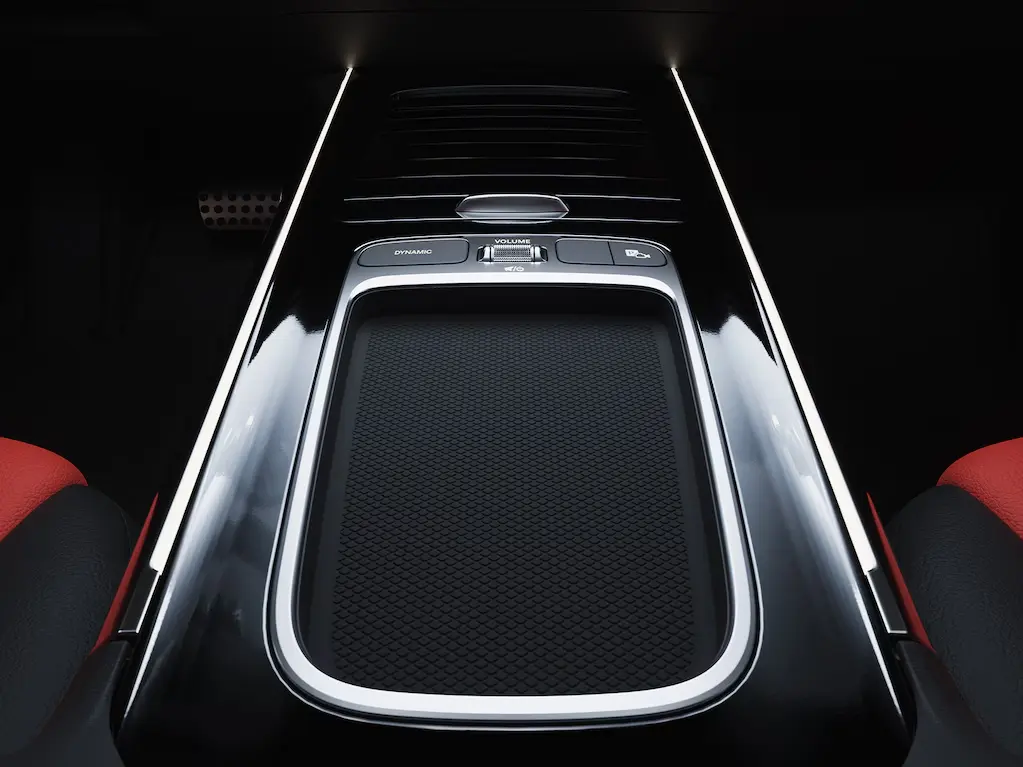 Consola central rediseñada